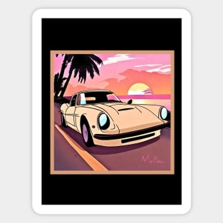 Malibu Beach Driving Sticker